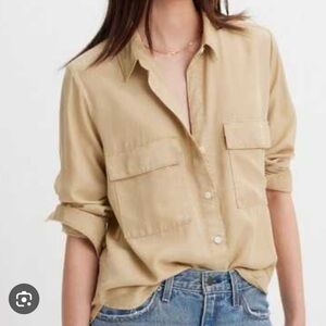 The Group Babaton Tan Shirt